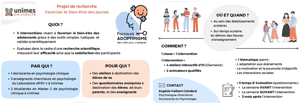 Lire la suite à propos de l’article Favoriser le bien-être des jeunes