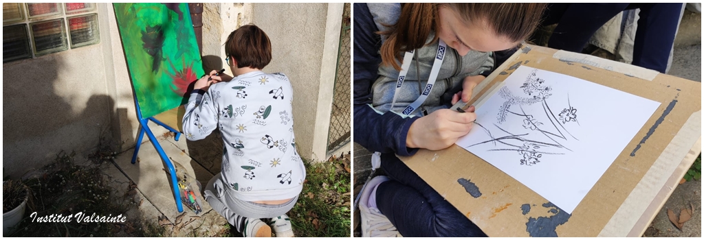 Lire la suite à propos de l’article Atelier arts plastiques au soleil