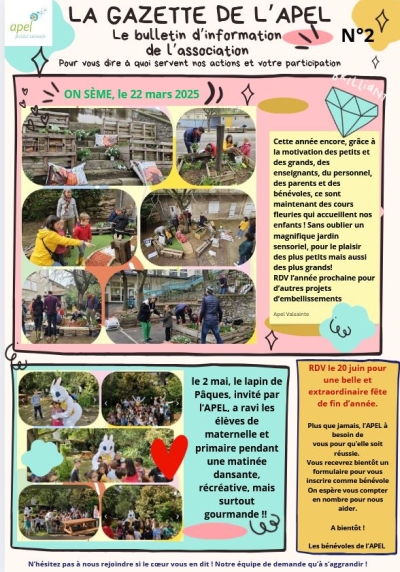 GAZETTE APEL 2