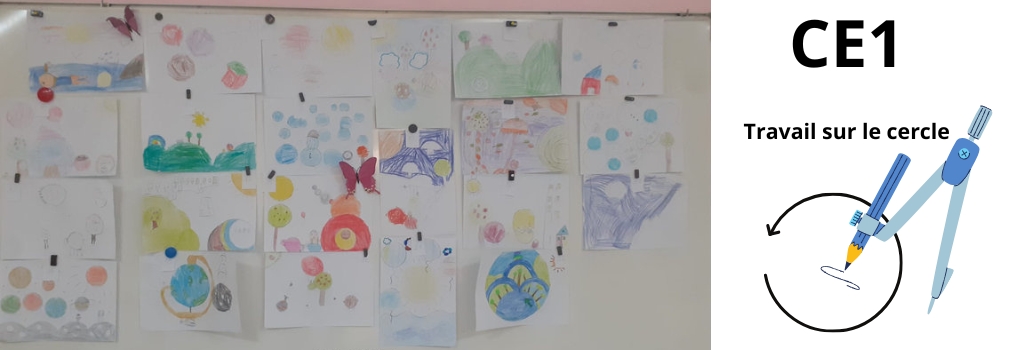 CE1, tracés de cercles