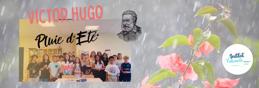 Réciter à l’unisson : “Pluie d’été” de Victor Hugo